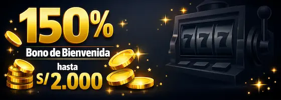 JugaBet Perú bono de bienvenida 150% hasta S/2.000 — regístrate ahora